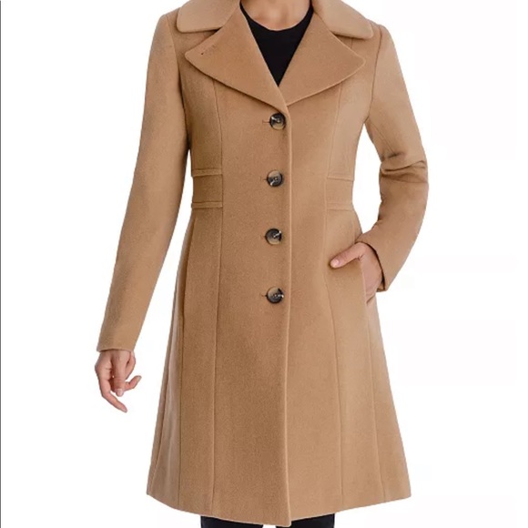 Anne Klein Jackets & Blazers - Anne Klein cashmere blend coat size 0